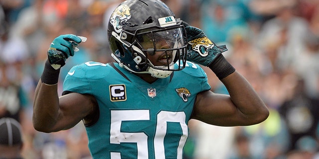 Jacksonville Jaguars linebacker Telvin Smith (50) said he would step away from football.