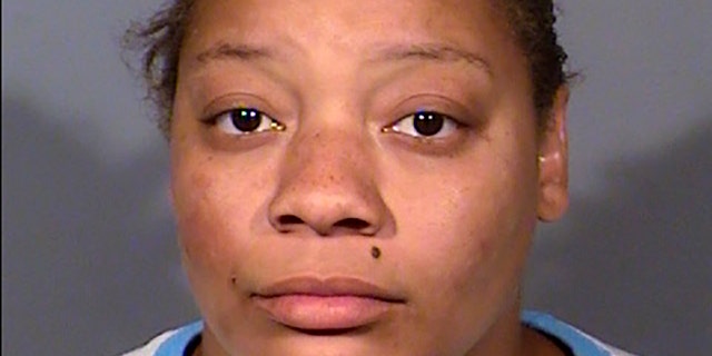 This undated Clark County Detention Center booking photo shows Cadesha Michelle Bishop of Las Vegas. (Clark County Detention Center via AP)