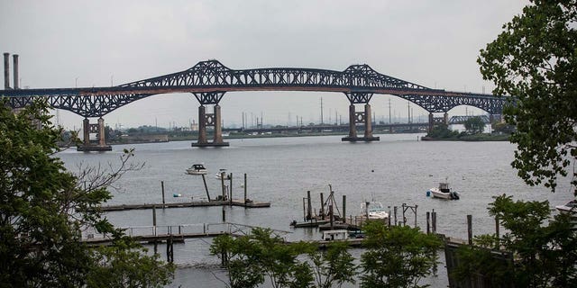 The Pulaski Skyway is seen in Jersey City, N.J., on June 25, 2014. (Getty Images)