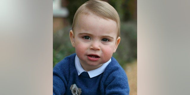 Prince Louis, the third child of Kate Middleton and Prince William, turned one year old on April 23. He is fifth in line for the throne. (Duchess of Cambridge/Kensington Palace via AP, File)
