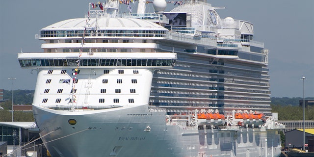 The Royal Princess cruise ship