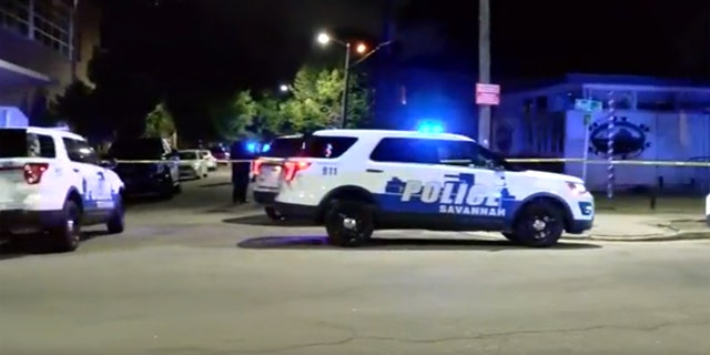 A police officer died of injuries sustained after a shooting Saturday night in Savannah, Georgia, according to local police.