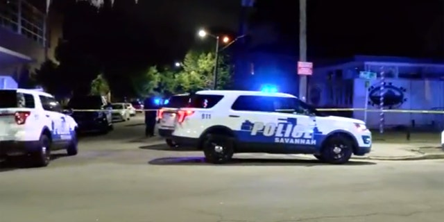 A police officer died of injuries sustained after a shooting Saturday night in Savannah, Georgia, according to local police.