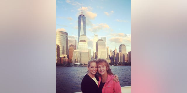 Shannon Bream and her mother
