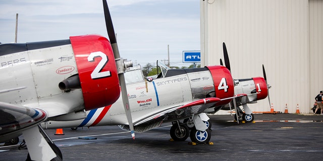 The Geico Skytypers perform air shows across America. (Alex Quiles/Fox News)