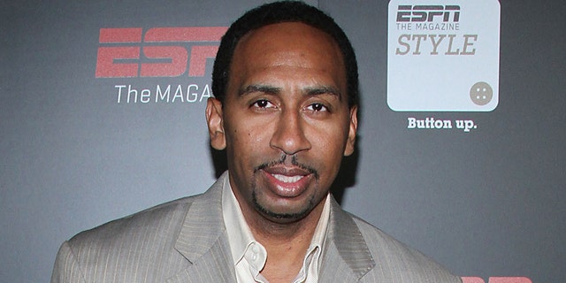 NEW YORK, NY - SEPTEMBER 4: ESPN anchor Stephen A. Smith attends the Dwyane Wade Book Launch Celebration with ESPN The Magazine at Jazz at Lincoln Center on September 4, 2012 in New York City.  (Photo by Rob Kim / Getty Images)