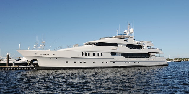 Tiger Woods' yacht "Privacy."