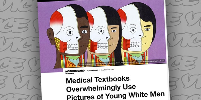 A Vice article on bodies in medical textbooks triggered mockery.