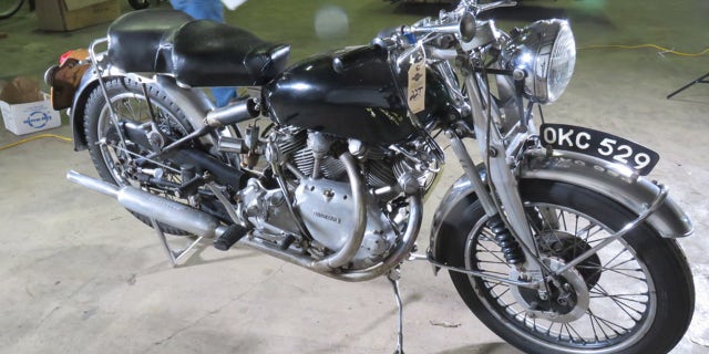 A perfectly restored 1952 Vincent Series C Rapide can be worth $70,000 or more.
