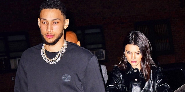 Ben Simmons and Kendall Jenner step out for Valentine's Day 2019 in New York City.  Jenner confirmed their romance, but generally private custody.