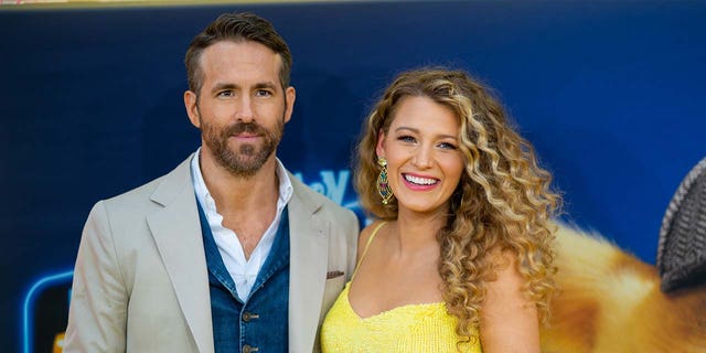 Ryan Reynolds and Blake Lively attend the American premiere of the movie 