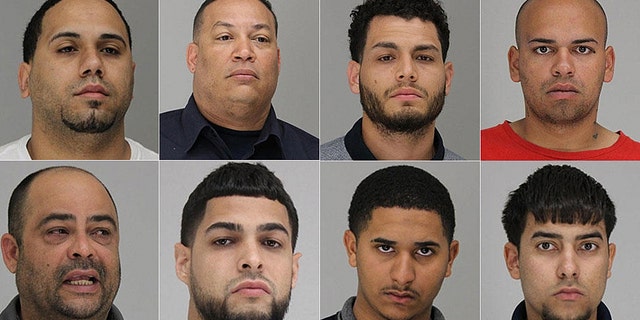 Pictured top row (from left) are Ruben Benitez-Matienzo, Jose Luis Gaston-Rolon, Domingo Villafane Martinez, Juan Camacho Melendez, Nelson Pabon, Luis Javier Collazo Rosado, Jean Loui Vargas-Malave, and Joshua Israel Pagan Zapata.