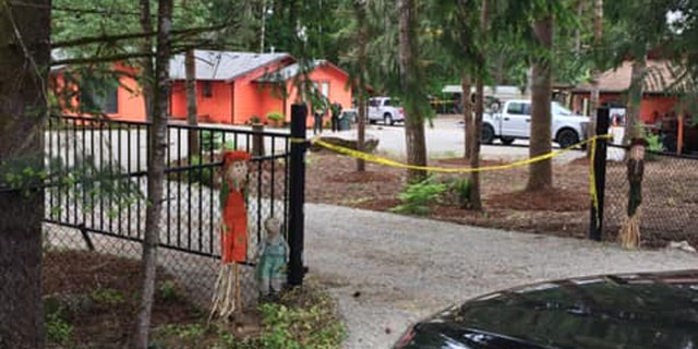 A man shot a homeless person in the chest after he was attacked in the kitchen of his home on Friday, according to police.