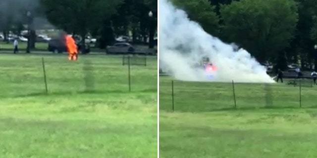 A man who's daughter witnesses the incident described it as "unbelievable."