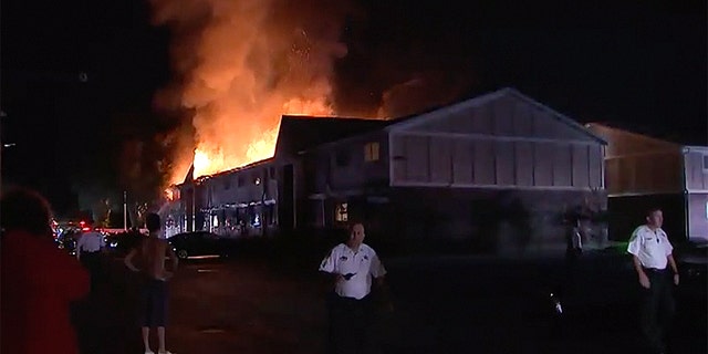 Three people died after a fire engulfed eight units at the Captiva Club Apartments in Town 'n' Country, a suburb in Tampa, Fla.