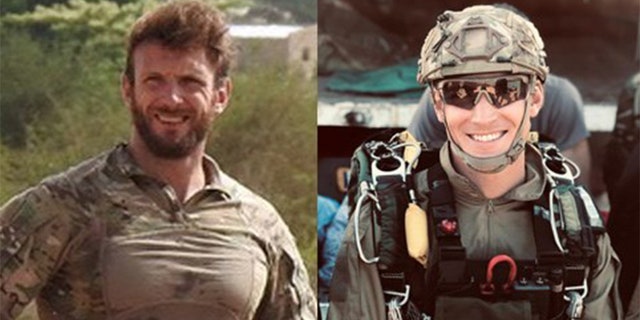 Cédric de Pierrepont, left, and Alain Bertoncello were killed Thursday during a hostage rescue mission in Burkina Faso, France says.