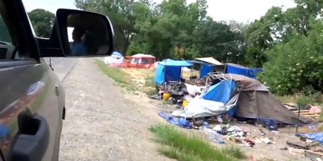 Officials are concerned that homeless encampments in Northern California are causing damage to levees.