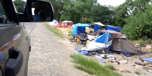 Officials are concerned that homeless encampments in Northern California are causing damage to levees.