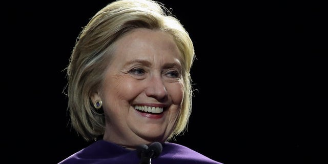 Former U.S. Secretary of State Hillary Clinton delivers the commencement address at the Hunter College Commencement ceremony at Madison Square Garden, May 29, 2019 in New York City. 