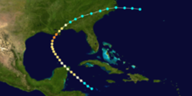 The Cheniere Caminada Hurricane struck in October 1893.