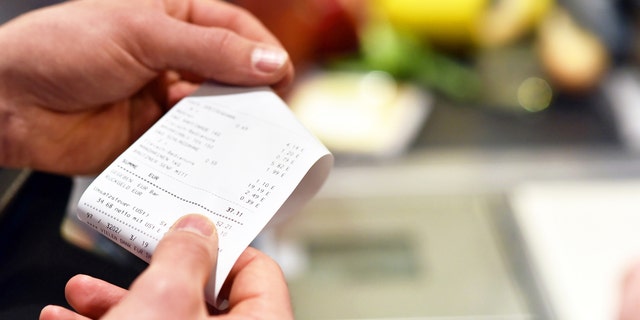 A photo of the receipt (not shown) showed the meal for two came to a hefty €81.40 ($90.89) and shocked social media users when it was shared online.