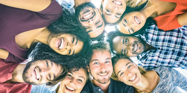 Jim likes hanging out with Sara, but Sara only hangs out with Jim because of her husband Nick, who also sometimes hangs out with his friend Renee, but only really at work. Dean, lower left, is nobody's favorite.