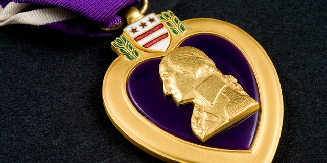 A United States Military Purple Heart