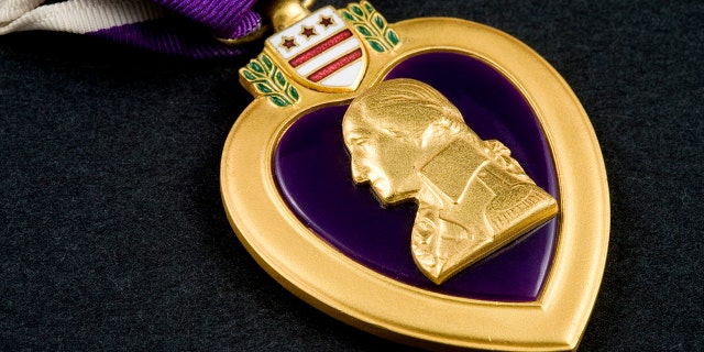 A United States Military Purple Heart