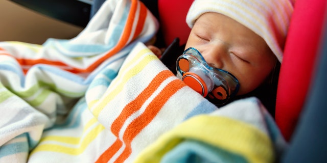 The AAP does not recommend that babies routinely sleep in car seats, strollers, swings, infant carriers and infant slings.