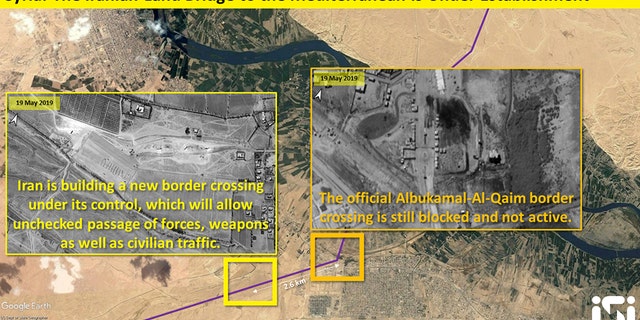 Iran has put significant effort into building the new crossing, analysts said.