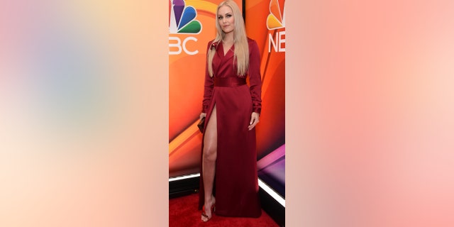 Lindsey Vonn attends the NBC 2019/2020 Upfront at The Four Seasons New York on Monday, May 13, 2019.