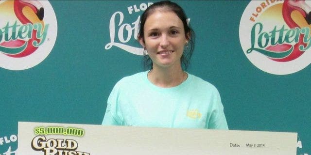 Last May, Karlee Harbst won $1 million in the Florida Lottery's Gold Rush game, according to reports. (Florida Lottery)