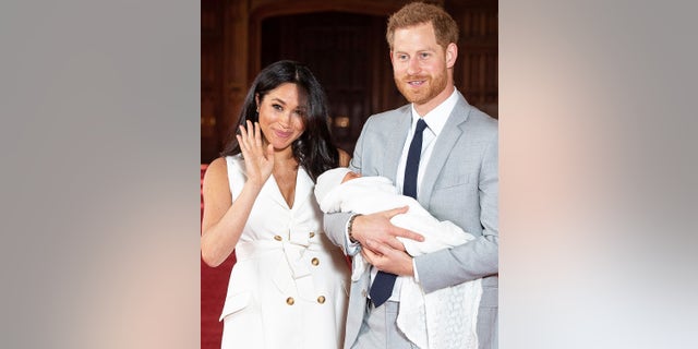 Meghan Markle and Prince Harry greet the press as they debut Baby Sussex. The couple met reporters at Windsor Castle, where they also met with Queen Elizabeth II and Prince Philip, Duke of Edinburgh.