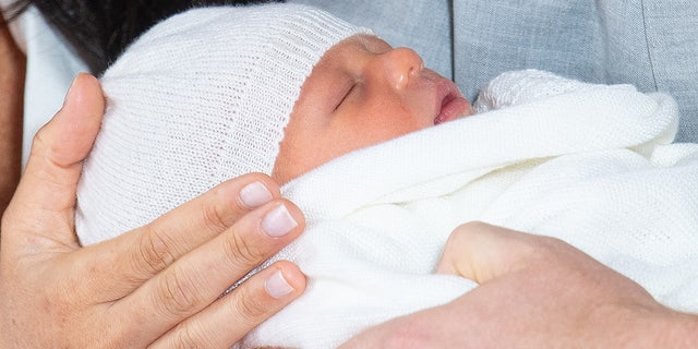 The elusive Baby Sussex made his debut at Windsor Castle with parents Meghan Markle and Prince Harry. 