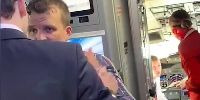 "Pashnin pushed the young woman stewardess inside the cockpit and then hit the pilots, the captain and the co-pilot,” police later said. “These three crew members resisted and managed block the hooligan, and to pass him into the hands of police.”