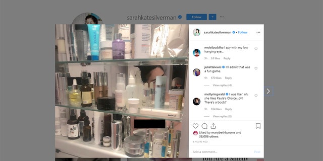 Sarah Silverman Tests Instagrams Community Guidelines With Topless 