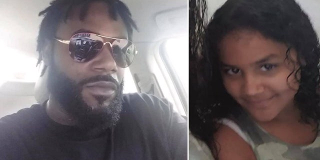 Police said they believe Hart, left, his daughter, right, and his 10-month-old son, not pictured, may be traveling to Georgia.