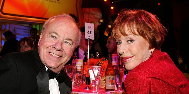 Actor Tim Conway and Actress Carol Burnett in the audience at the 2005 TV Land Awards at Barker Hangar on March 13, 2005 in Santa Monica, California. (Photo by Vince Bucci/Getty Images)