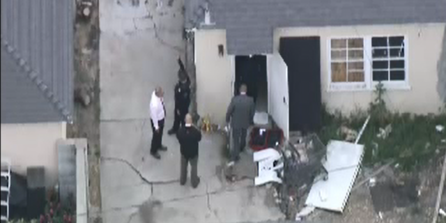 Police said a woman lied when she claimed she was kidnapped and taken to the vacant house in Santa Ana, Calif.