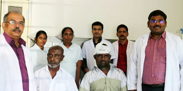 Sakthivel, photographed with his surgeons, would be fine.