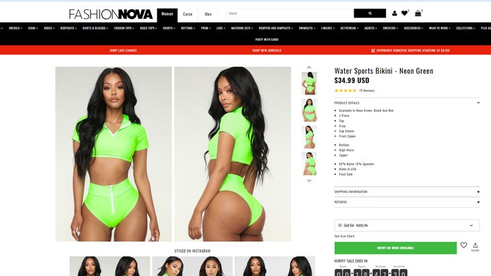 fashion nova neon green bathing suit