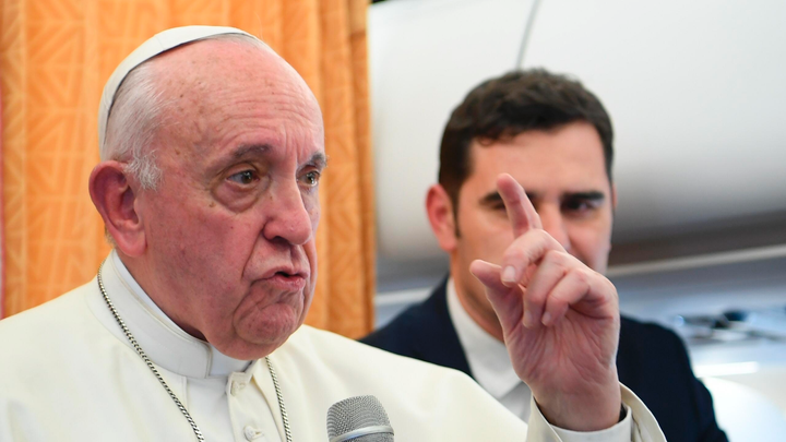 Pope Francis stresses the importance of a free press