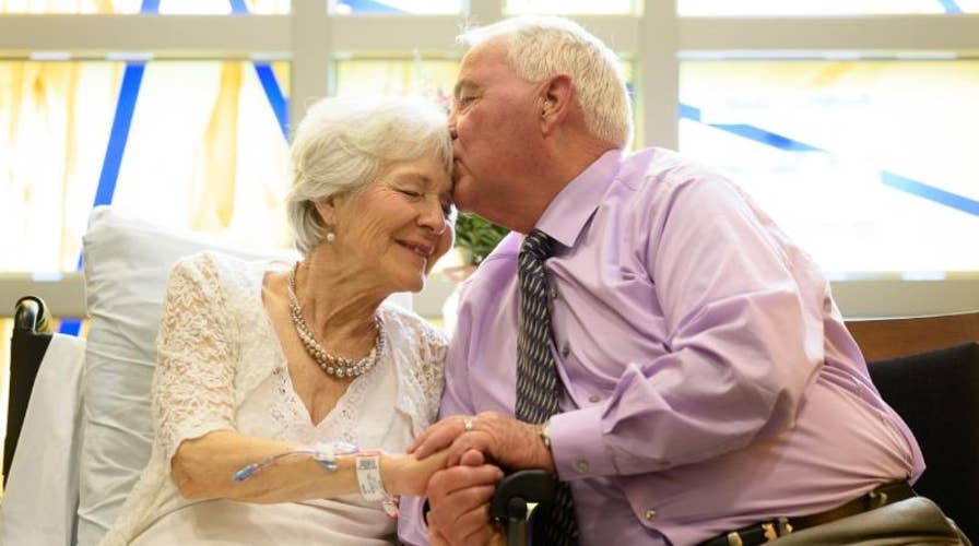 Devout Christian couple weds in hospital so groom can live with bride