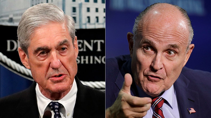 Giuliani says Mueller 'lost his notion of American fairness,' may not want to face Republicans' questions