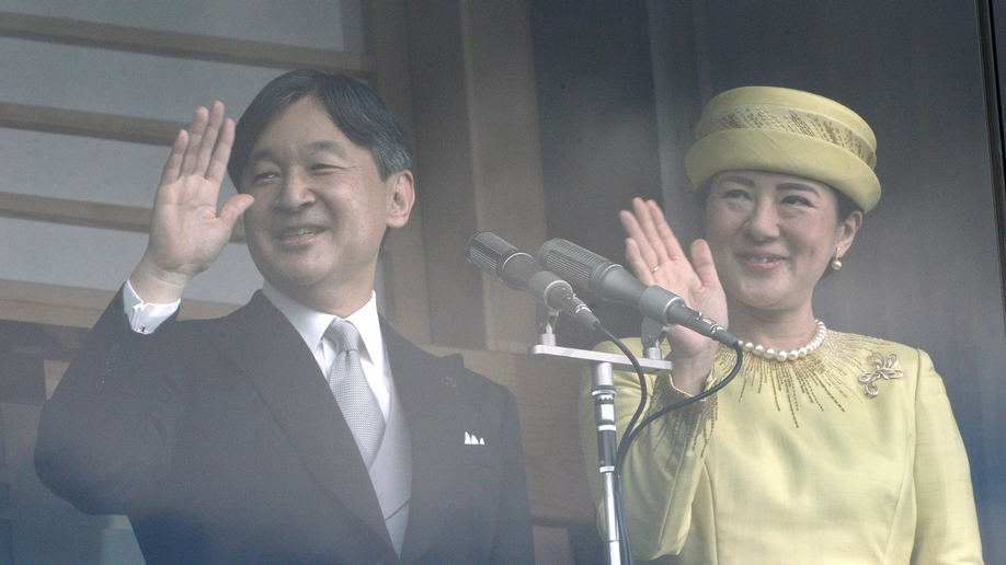 Japan's emperor greets public for 1st time since succession
