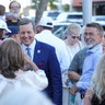 Ed Henry chats with fans at the Fox Nation inaugural summit.