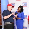 Fox Nation personalities Diamond &amp; Silk interact with a fan at Fox Nation's inaugural fan summit.