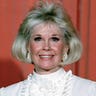 FILE - In this Jan. 28, 1989 file photo, actress and animal rights activist Doris Day poses for photos after receiving the Cecil B. DeMille Award she was presented with at the annual Golden Globe Awards ceremony in Los Angeles. Day, whose wholesome screen presence stood for a time of innocence in '60s films, has died, her foundation says. AP