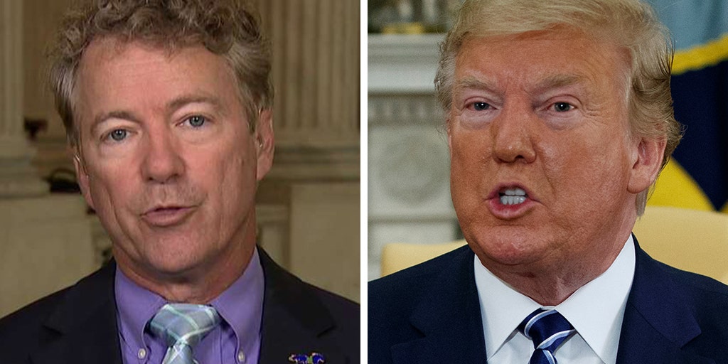 Rand Paul praises Trump, says it 'really takes a statesman to show restraint' amid calls for war