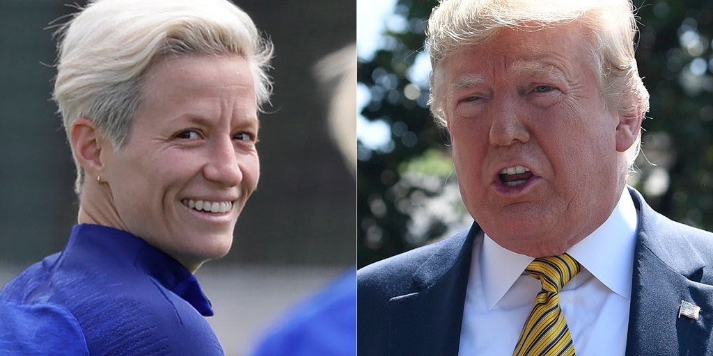 Trump says US soccer star Megan Rapinoe's protest during national anthem is wrong